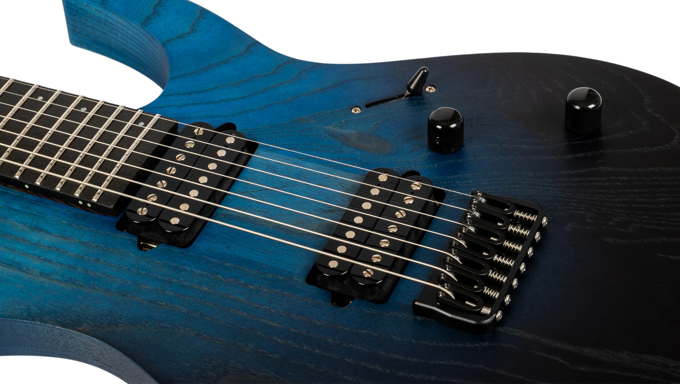 Spira Custom Shop Mariana Trench Blue 7 string - imagen 3