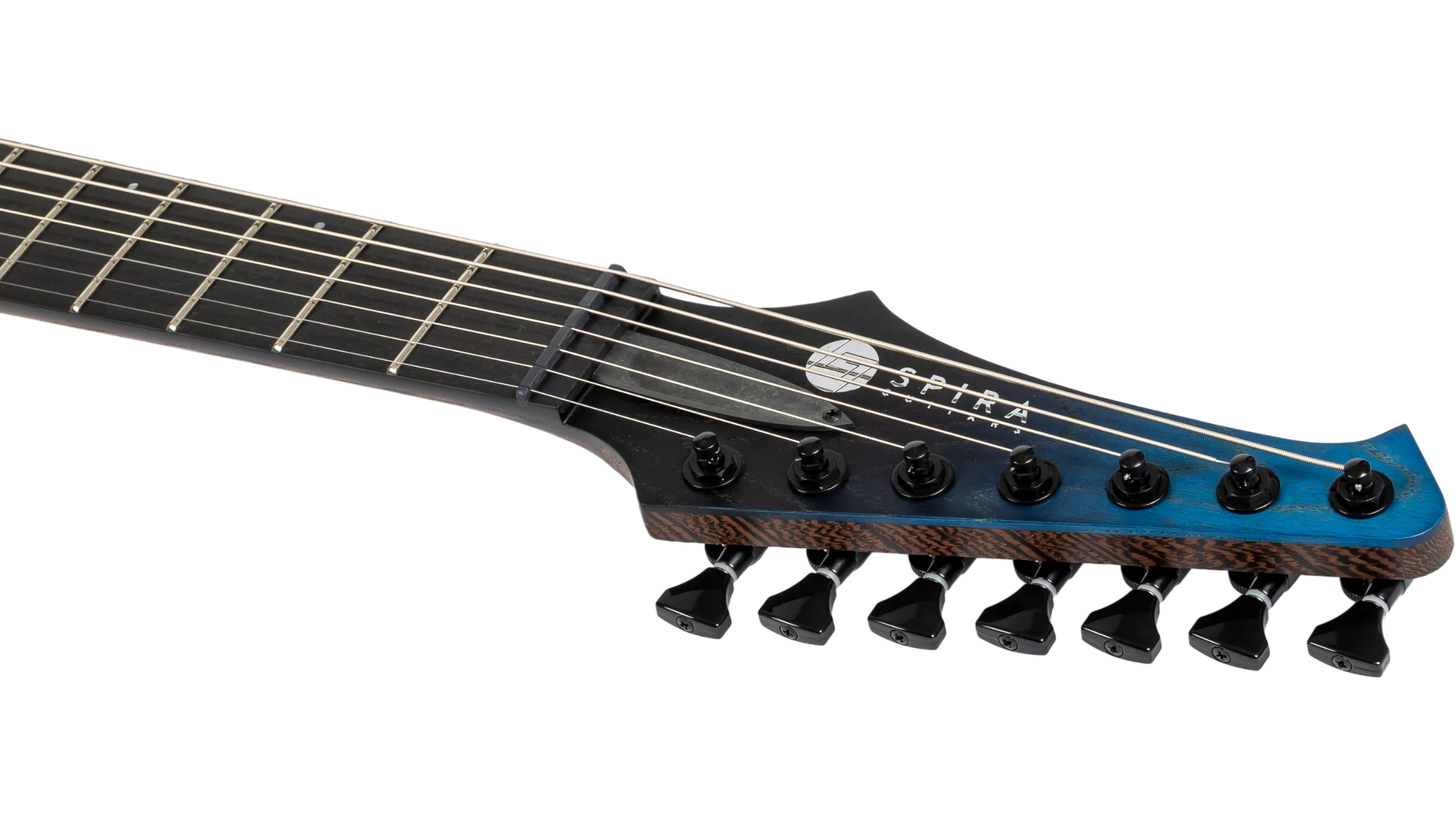 Spira Custom Shop Mariana Trench Blue 7 string - imagen 7